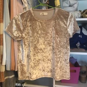 Hollister Velvet Baby T Shrit